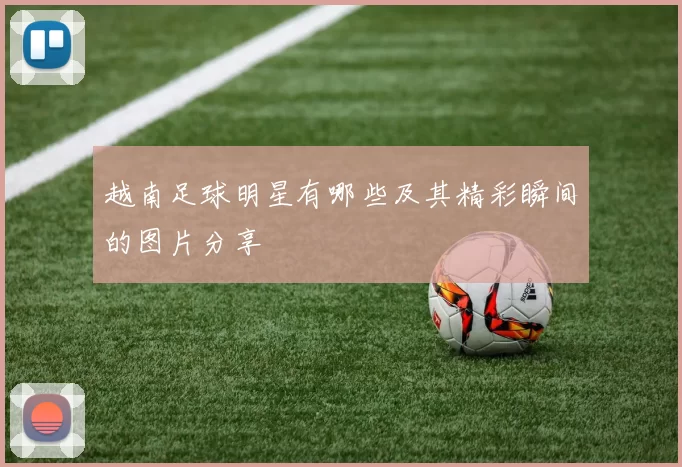 越南足球明星有哪些及其精彩瞬间的图片分享